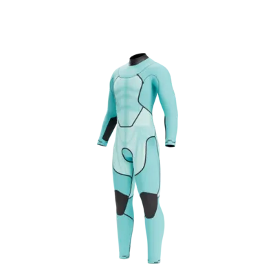 North North Foil Fullsuit 4/3mm Uzip Hydrofoil — construction detail