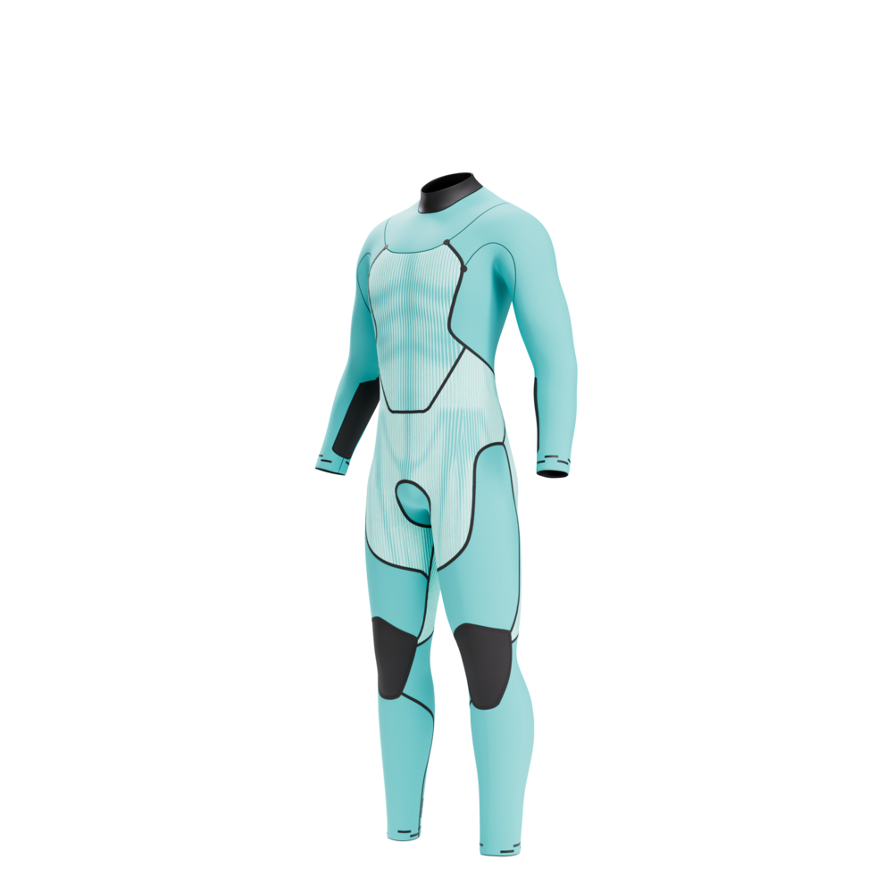 Гидрофойл North North Foil Fullsuit 4/3mm Uzip — детали конструкции