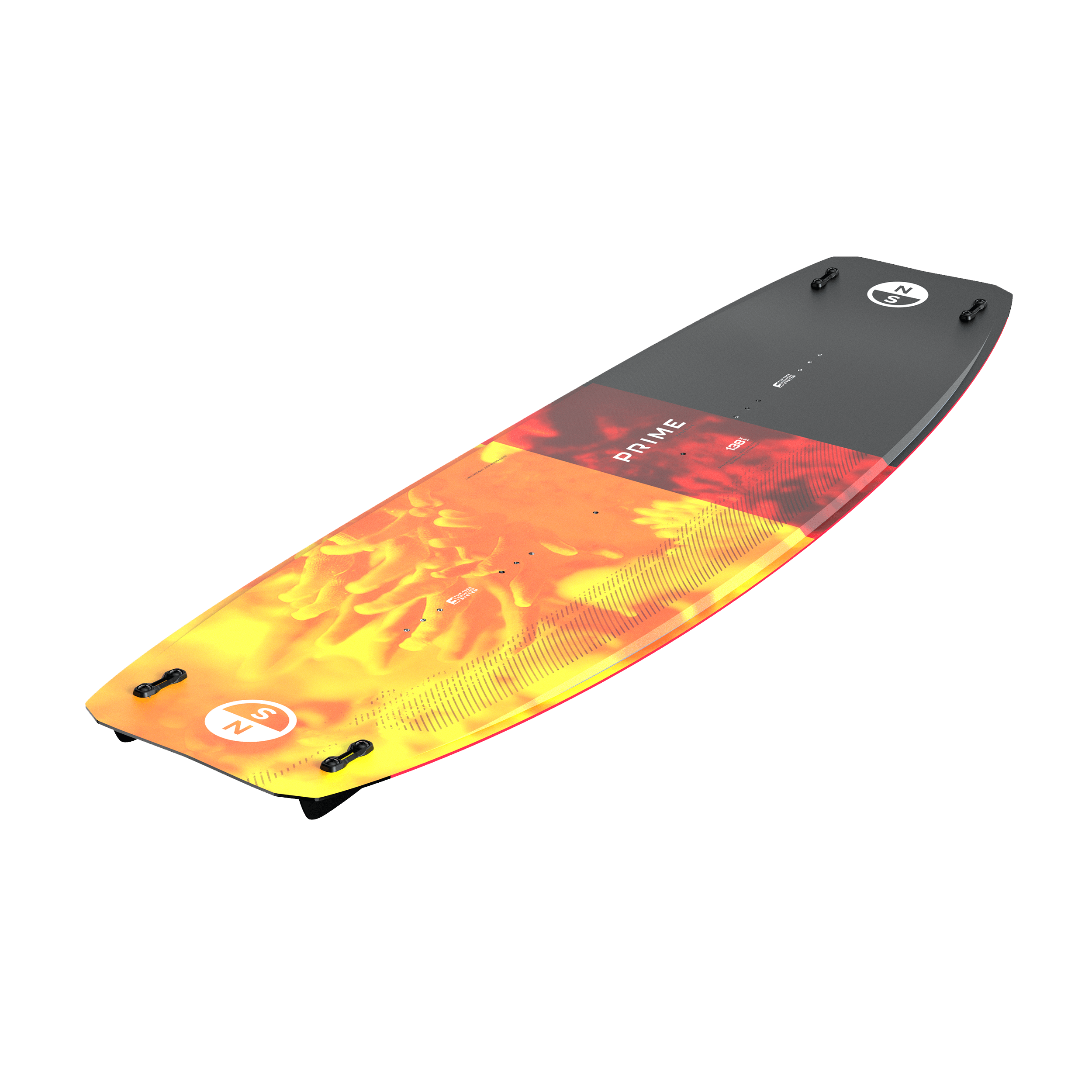 North Prime TT Board Kiteboard — top view