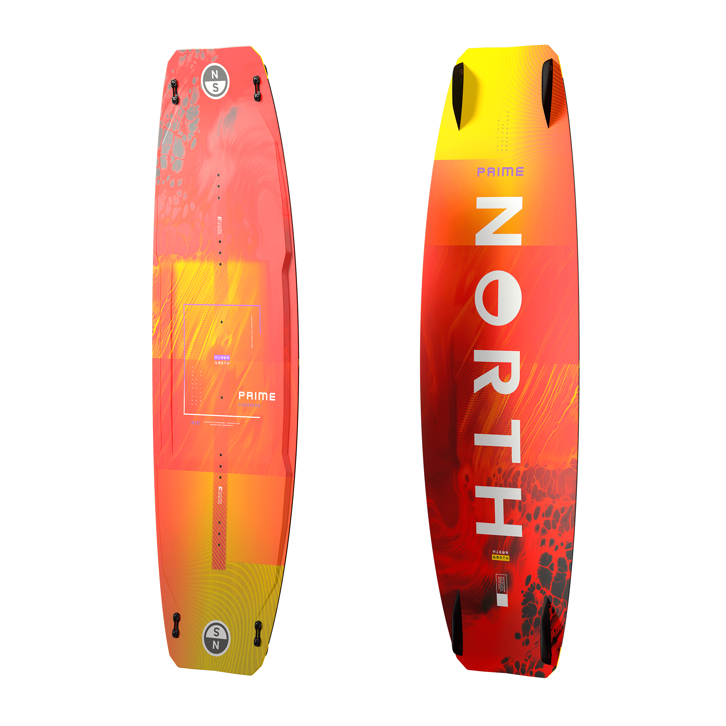North Prime TT Board Kiteboard — side view