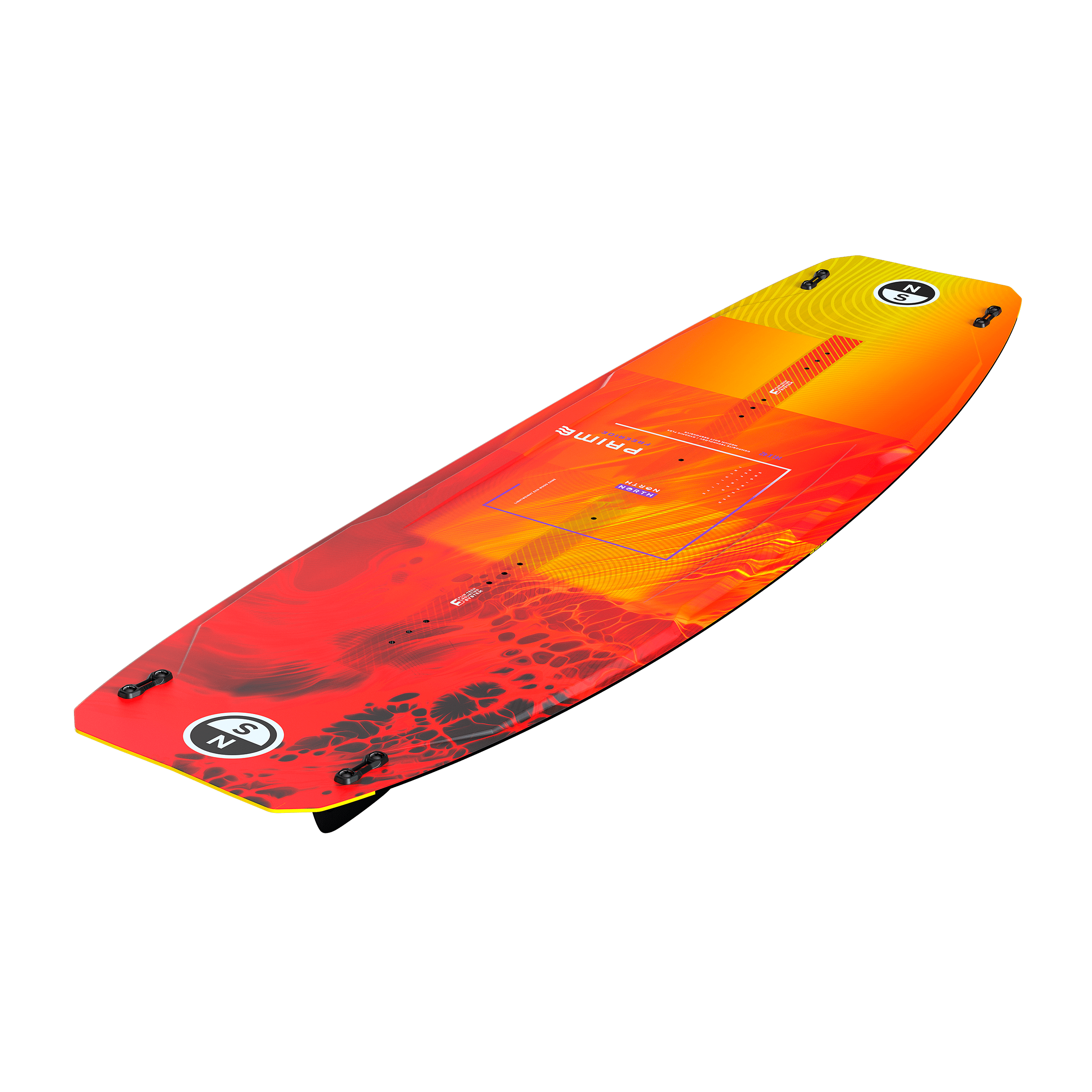 North Prime TT Board Kiteboard — construction detail