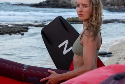 North Prime TT Board Kiteboard — in action on the water