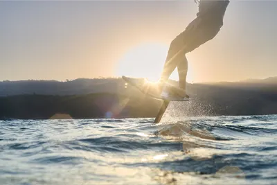 North Scoop Foil Board Hydrofoil — top view
