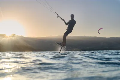 North Scoop Foil Board Hydrofoil — close-up