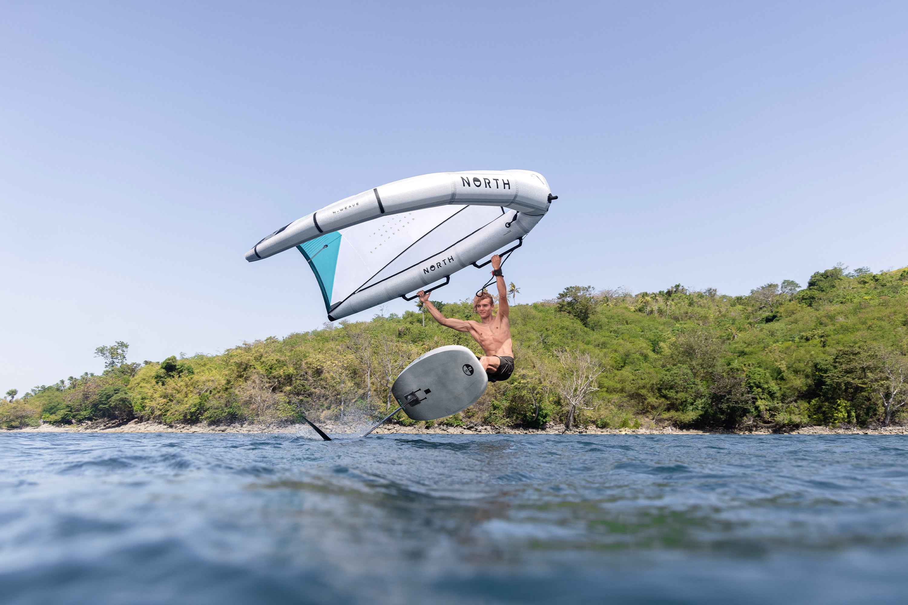 North Seek Foil Board Hydrofoil — close-up