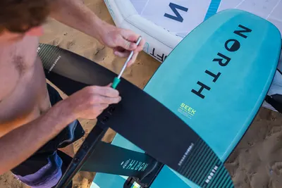 North Seek Foil Board 2026 Hydrofoil — in action on the water