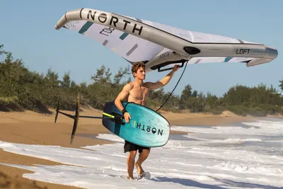 North Seek Pro Foil Board Hydrofoil — in action on the water