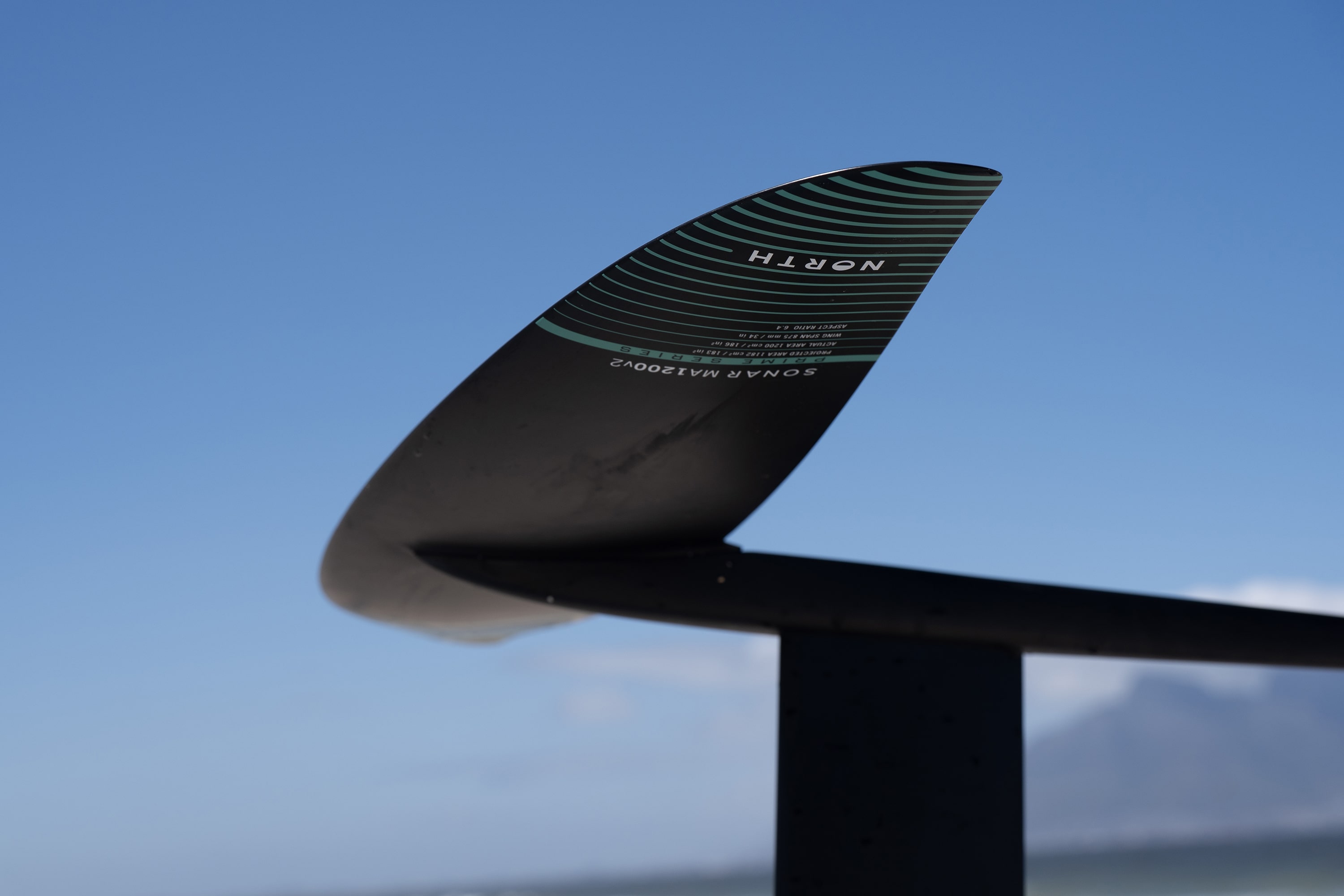 North Sonar Prime Edition Kiteboard — top view