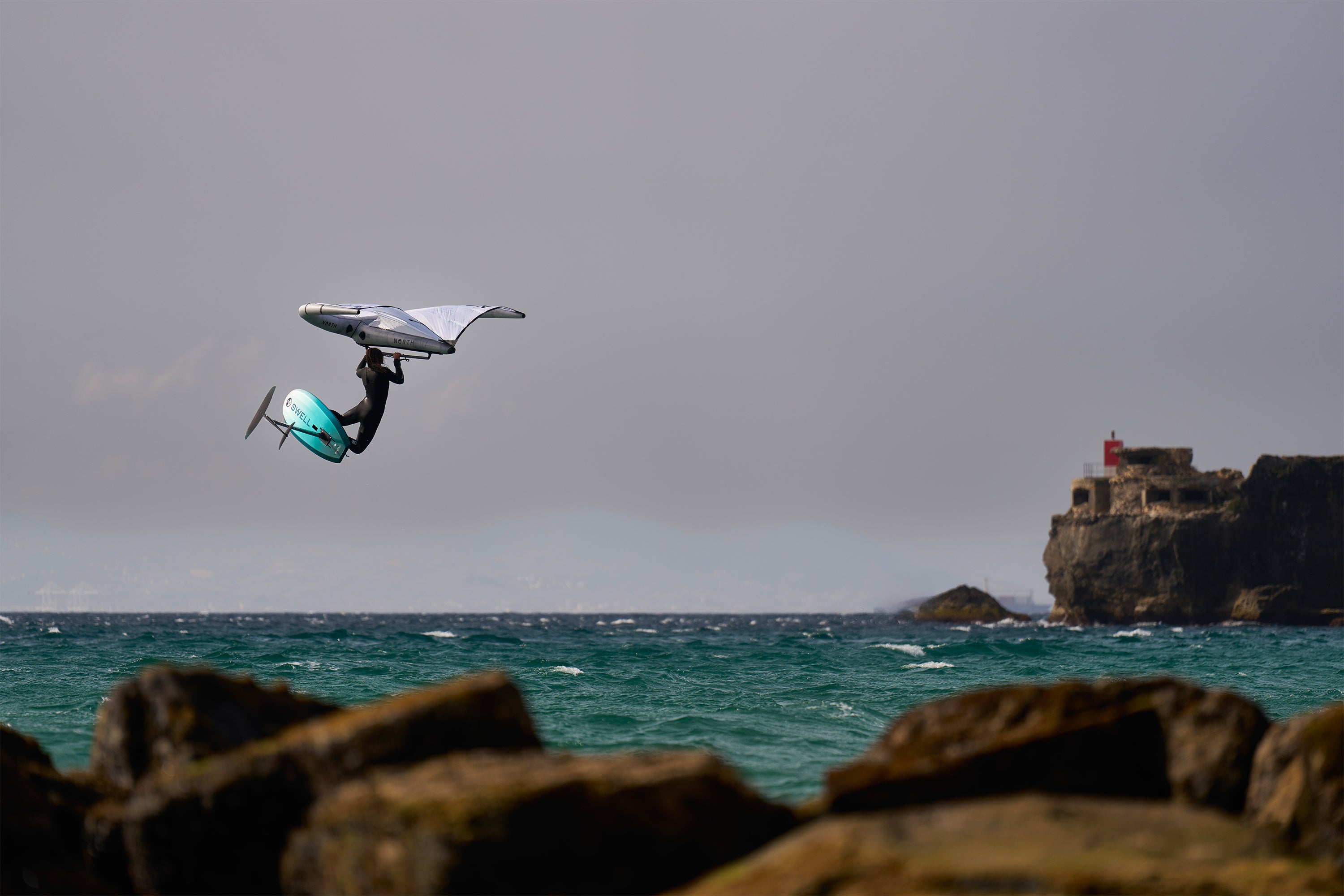 North Swell Foil Board Hydrofoil — close-up