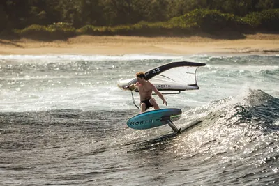 North Swell Pro Foil Board Hydrofoil — top view