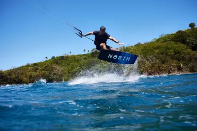 North Trace TT Board 2024 Kiteboard — in action on the water
