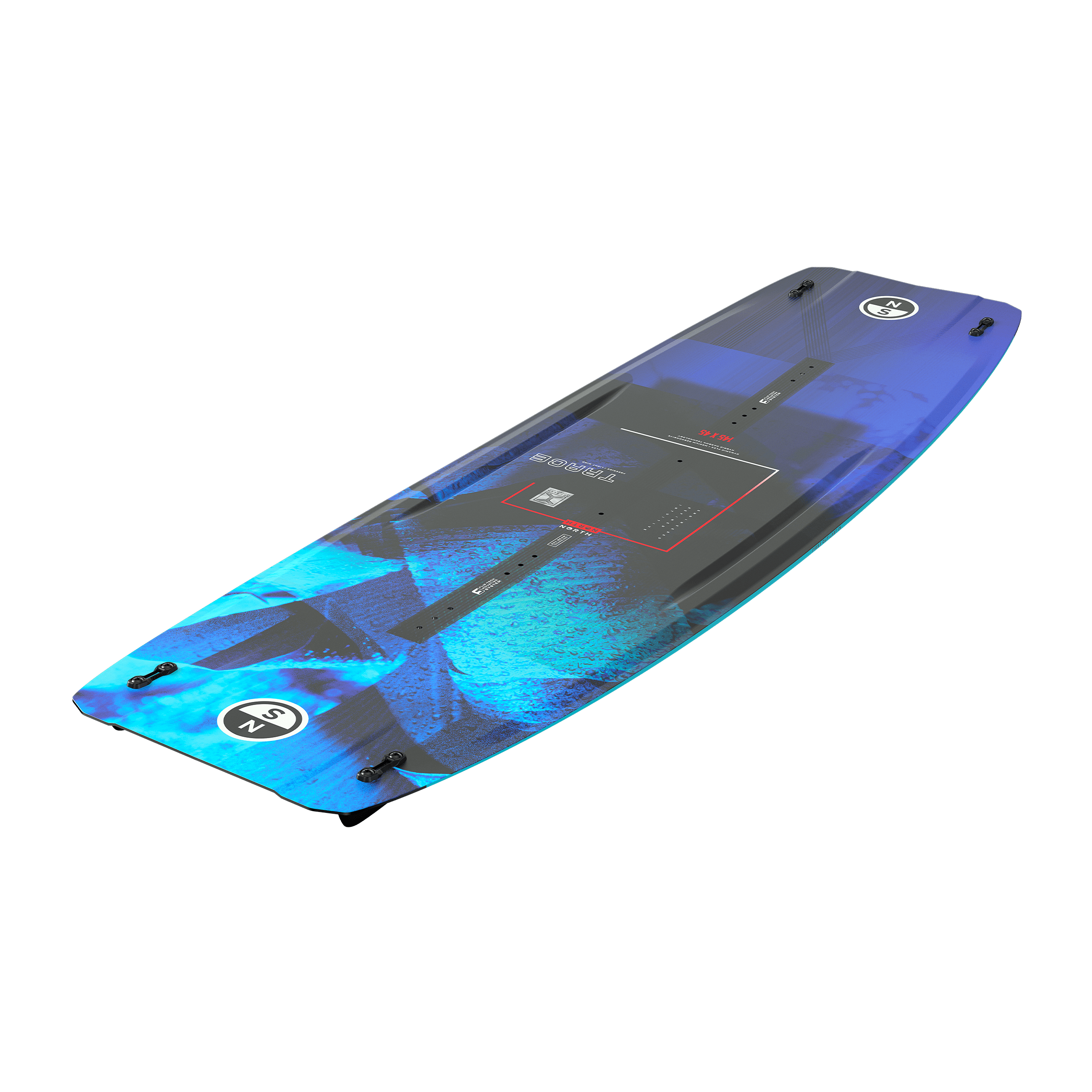North Trace TT Board Kiteboard — top view