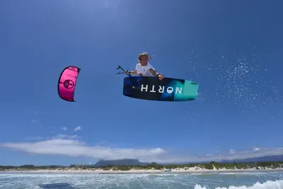 North Trace TT Board 2025 Kiteboard — in action on the water