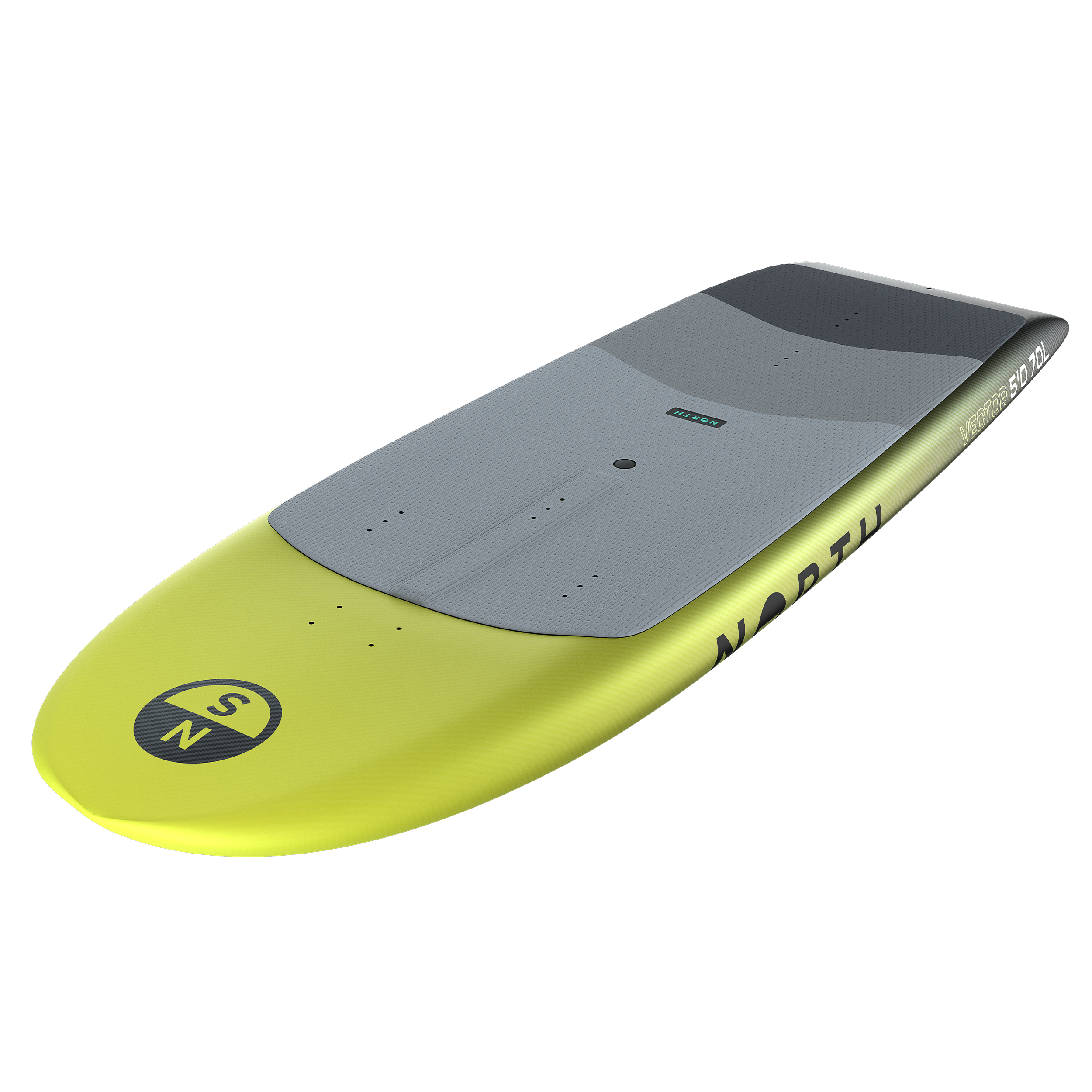 North Vector Race Foil Board Hydrofoil — side view