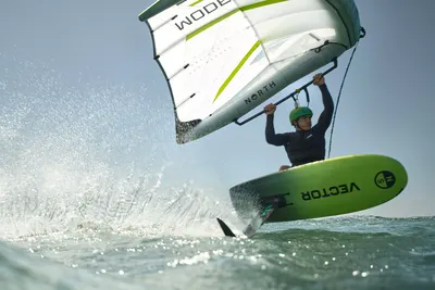 North Vector Race Foil Board Hydrofoil — close-up