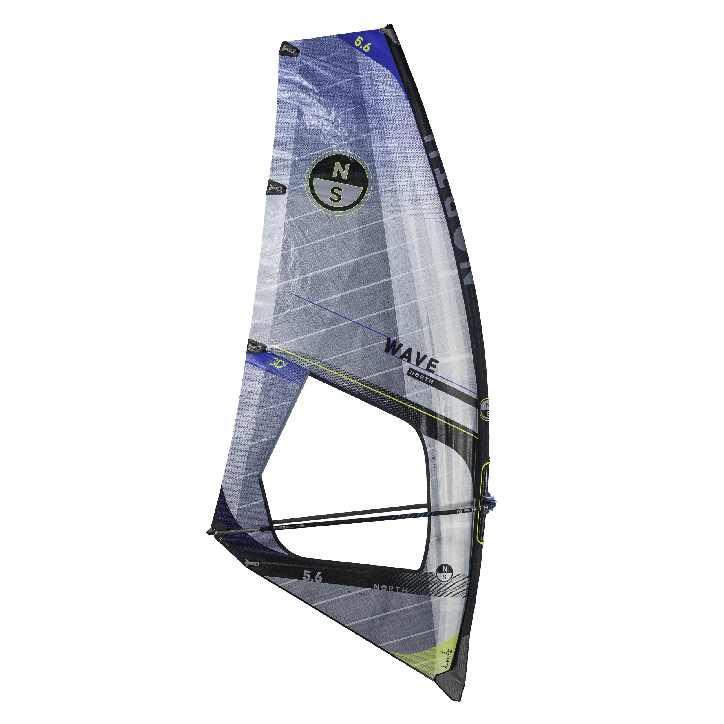 Виндсёрфинг North North Wave GEN3 Sail — в работе на воде
