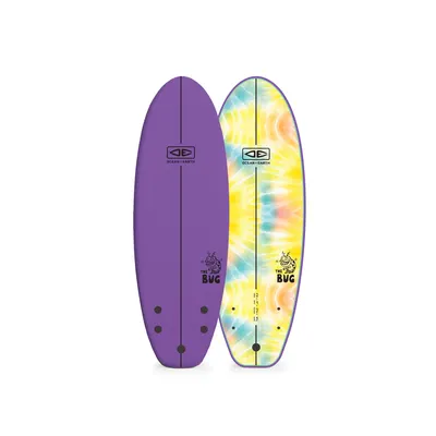 Сёрф-доска Ocean & Earth Bug Sorfboard 4'8" — в работе на воде