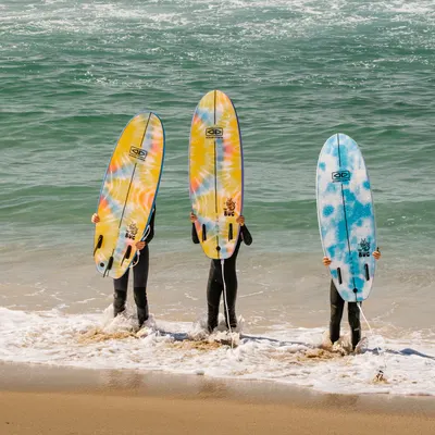 Сёрф-доска Ocean & Earth Bug Softboard 6'0" — вид сбоку