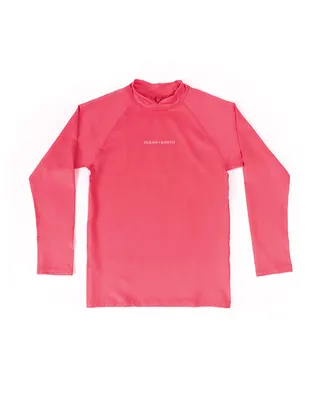 Гидрокостюм Ocean & Earth Girls Waves Long Sleeve Rash Vest — детали конструкции