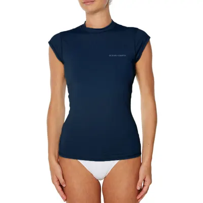 Гидрокостюм Ocean & Earth Girls Eclipse Cap Sleeve Rash Vest