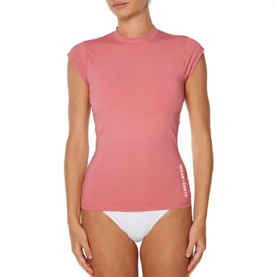 Гидрокостюм Ocean & Earth Girls Eclipse Cap Sleeve Rash Vest — вид сбоку