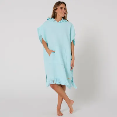Комплектующие Ocean & Earth Ladies Waffle Poncho — детали конструкции
