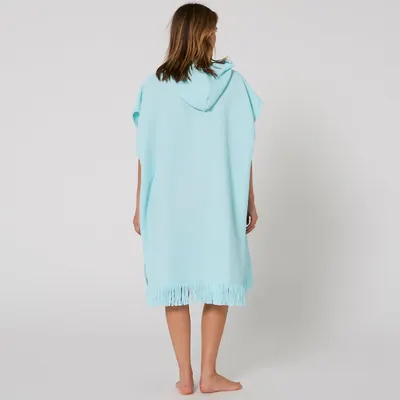 Комплектующие Ocean & Earth Ladies Waffle Poncho — крупный план