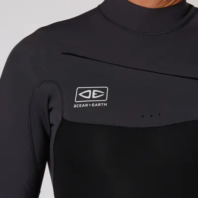 Гидрокостюм Ocean & Earth Mens Free Flex LS Chest Zip Spring - 2/2mm — детали конструкции