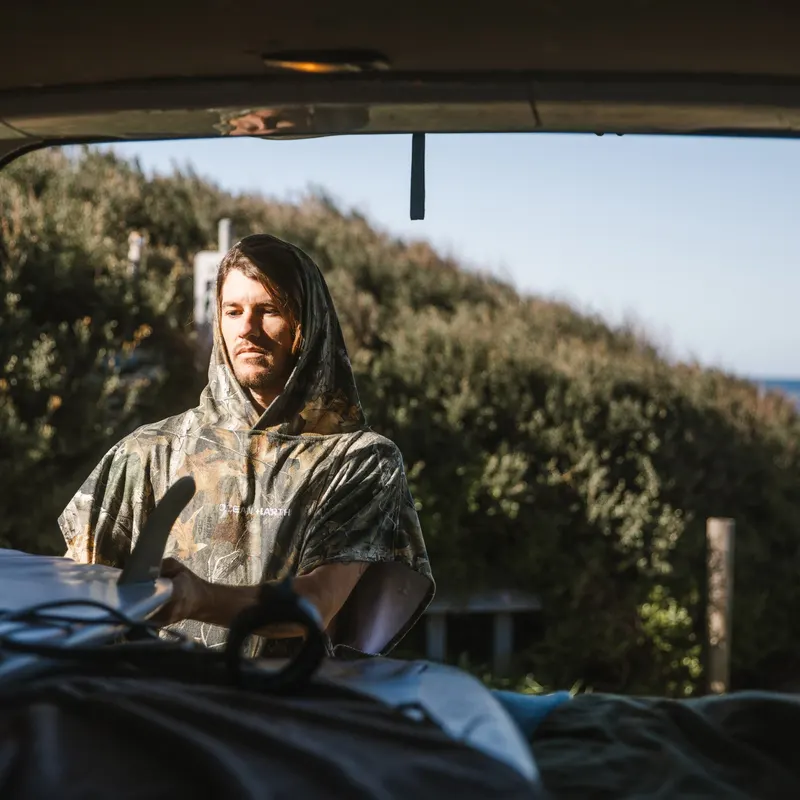 Комплектующие Ocean & Earth Real Camo Hooded Poncho — купить в K1.surf