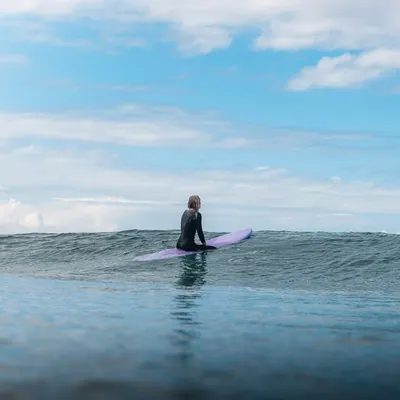 Сёрф-доска Ocean & Earth KK Midlength Epoxy Softboard 7'0" — вид сбоку