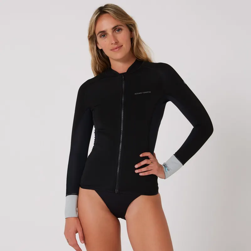 Весло для SUP Ocean & Earth Ladies Long Sleeve Front Zip Paddle Vest — купить в K1.surf