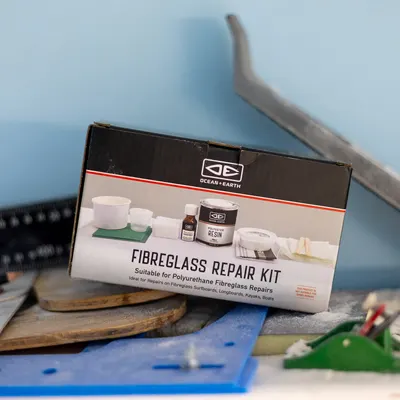 Комплектующие Ocean & Earth Fibreglass Surfboard Repair Kit — вид сбоку