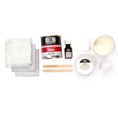 Комплектующие Ocean & Earth Fibreglass Surfboard Repair Kit — вид сверху