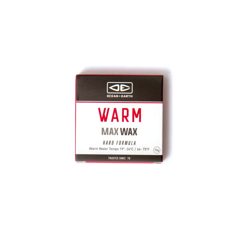 Комплектующие Ocean & Earth Max Wax Warm Water 75g — купить в K1.surf