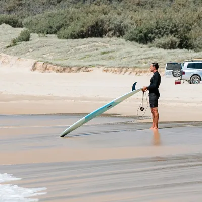 Лиш Ocean & Earth Longboard Knee One-XT - 9ft — вид сбоку