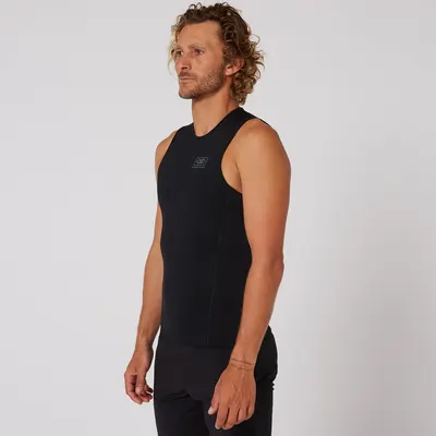 Гидрокостюм Ocean & Earth Double Black Sleeveless Vest - 1.5mm — вид сверху