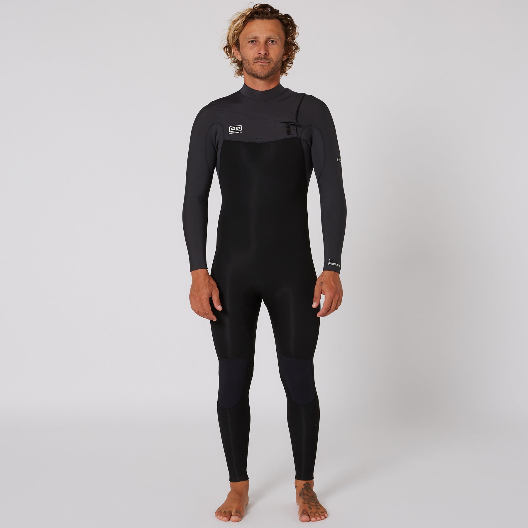 Гидрокостюм Ocean & Earth Mens Free Flex Chest-Zip - 4/3mm