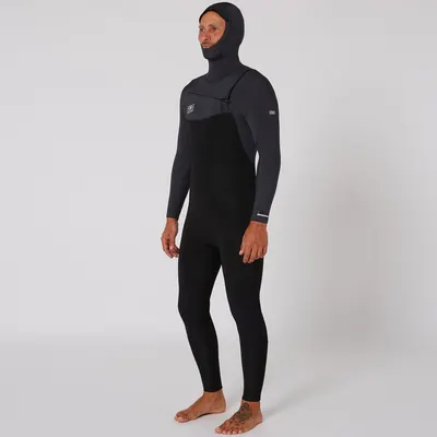 Гидрокостюм Ocean & Earth Mens Free Flex Hooded Chest-Zip Steamer - 5/4mm — детали конструкции