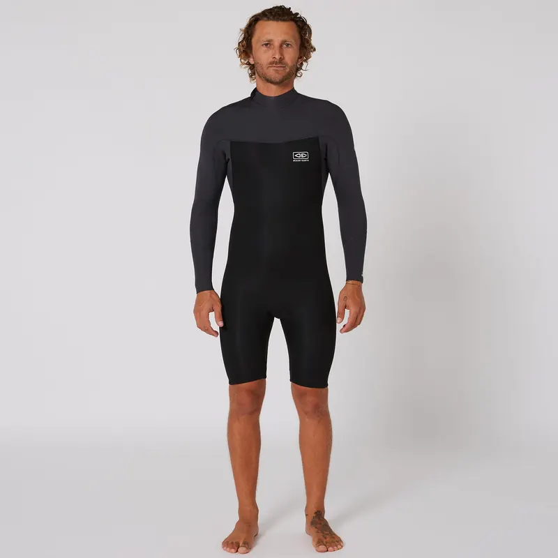 Гидрокостюм Ocean & Earth Mens Free Flex LS Back Zip Spring - 2/2mm — купить в K1.surf