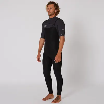Гидрокостюм Ocean & Earth Mens Free Flex SS Chest Zip - 2/2mm — вид сбоку