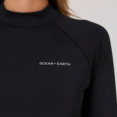 Гидрокостюм Ocean & Earth Ladies Waves Long Sleeve Rash Vest — вид сверху