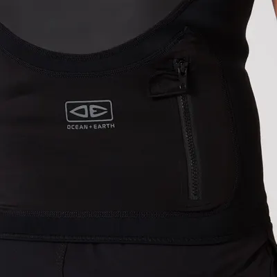 Весло для SUP Ocean & Earth Double Black Sleeveless Front Zip Paddle Vest - 1.5mm — в работе на воде