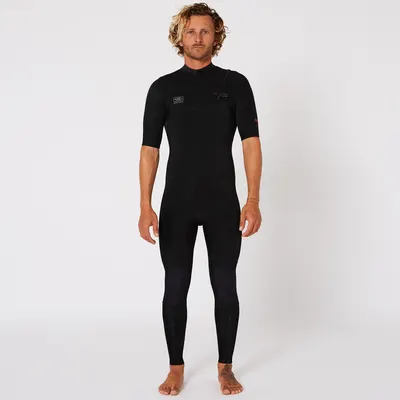 Гидрокостюм Ocean & Earth Mens Double Black Chest Zip Short Arm Steamer - 2/2mm