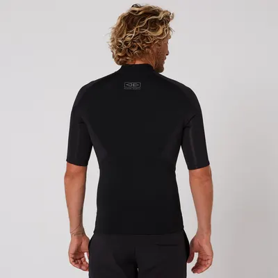 Гидрокостюм Ocean & Earth Double Black Short Sleeve Vest - 1.5mm — вид сверху