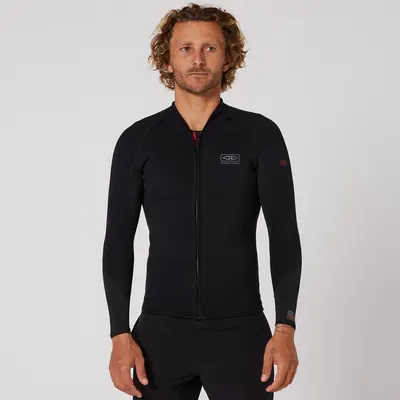 Весло для SUP Ocean & Earth Double Black Long Sleeve Zip Paddle Vest - 1.5mm