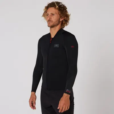 Весло для SUP Ocean & Earth Double Black Long Sleeve Zip Paddle Vest - 1.5mm — вид сбоку