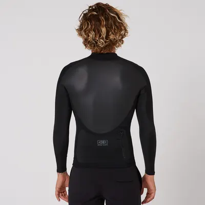 Весло для SUP Ocean & Earth Double Black Long Sleeve Zip Paddle Vest - 1.5mm — детали конструкции