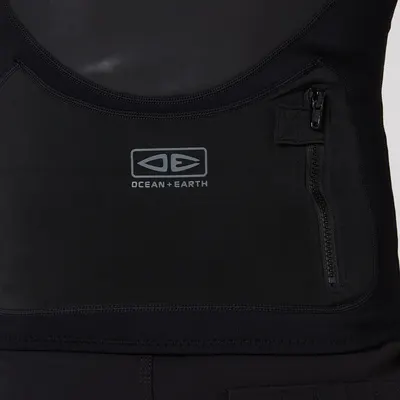 Весло для SUP Ocean & Earth Double Black Long Sleeve Zip Paddle Vest - 1.5mm — в работе на воде