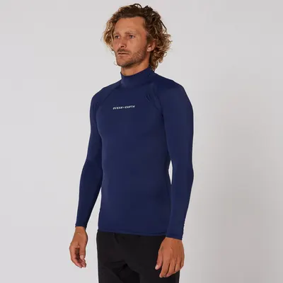 Гидрокостюм Ocean & Earth Mens Script Rash Long Sleeve Rash Shirt — детали конструкции