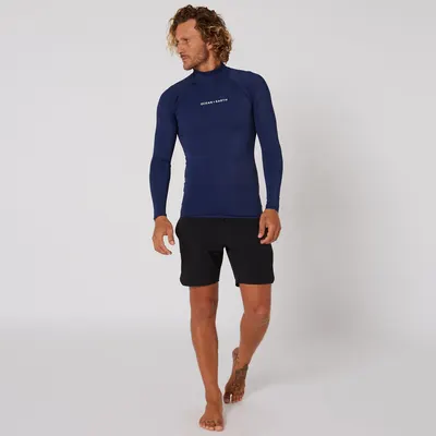 Гидрокостюм Ocean & Earth Mens Script Rash Long Sleeve Rash Shirt — в работе на воде